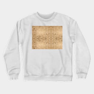 Minimalist Rattan texture Crewneck Sweatshirt